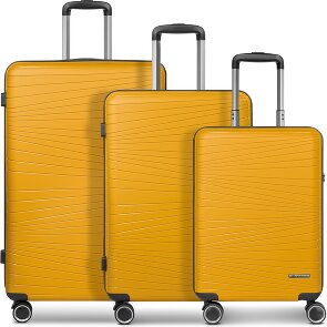 Franky Dallas 3.0 4-wheel suitcase set 3-piece with expansion fold