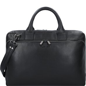 Plevier Vintage Bill Briefcase Leather 40 cm Laptop compartment