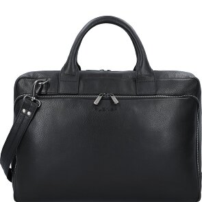 Plevier Vintage Bill Briefcase Leather 40 cm Laptop compartment
