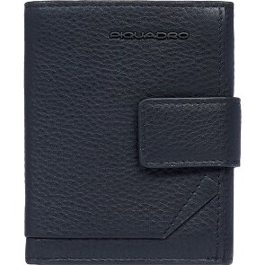 Piquadro Than Wallet RFID protection Leather 10 cm