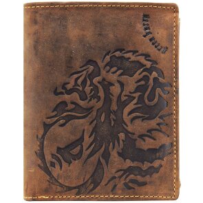 Greenburry Vintage Dragon wallet leather 10 cm