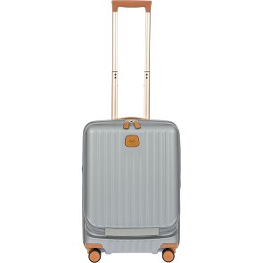 Bric's Capri 4 wheels Cabin trolley 55 cm Laptop compartment with expansion pleat