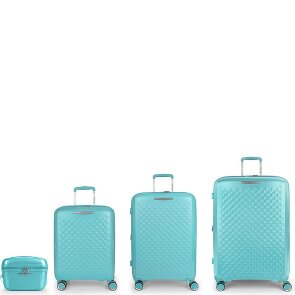 Gabol Queens 4 wheels Suitcase set 4-piece with expansion pleat
