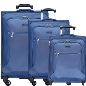 d&n Travel Line 6400 2-4 Roll Suitcase Set 3pcs.