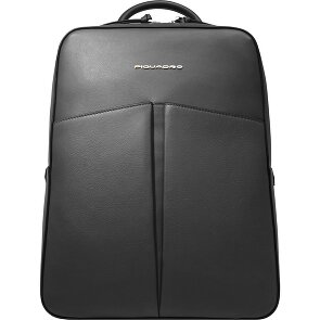 Piquadro Ashley Daypack RFID protection Leather 38 cm Laptop compartment