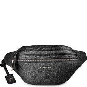 Lazarotti Bologna Leather Double-Zip Bum Bag, Crossbody, Leather, 25 cm