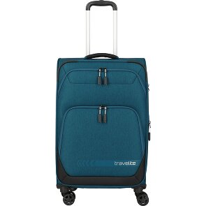 Travelite Kick Off 4 wheels Trolley M 67 cm Expandable
