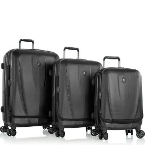 Heys Vantage 4 wheels Suitcase set 3-piece with expansion pleat