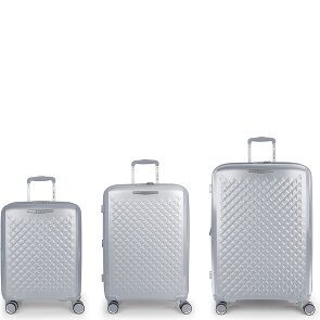 Gabol Queens 4 wheels Suitcase set 3-piece with expansion pleat
