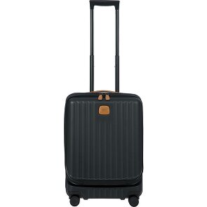 Bric's Capri 4 wheels Cabin trolley 55 cm Laptop compartment with expansion pleat
