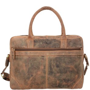 Greenburry Vintage briefcase leather 41 cm laptop compartment