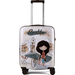 Anekke Tulip 4 wheels Cabin suitcase 55 cm Expandable