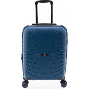 Gladiator 3400 4 wheels Cabin trolley 55 cm with expansion pleat