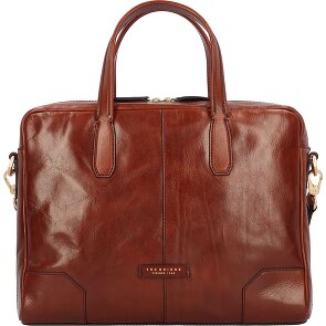 The Bridge Vespucci briefcase leather 38 cm laptop compartment