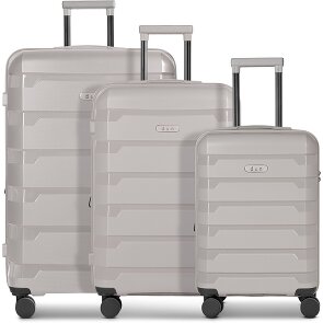 d&n South Dakota 4 wheels Suitcase set 3-piece with expansion pleat d&n South Dakota 4 wheels Suitcase set 3-piece with expansion pleat