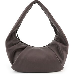 LES VISIONNAIRES Greta Shoulder Bag Genuine Leather 37 cm