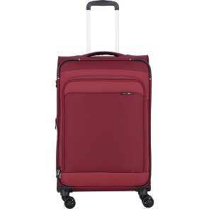 d&n Travel Line 9504 4 wheels Trolley M 67 cm with expansion pleat