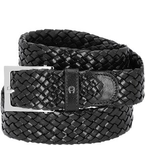 Aigner Business braided belt leather