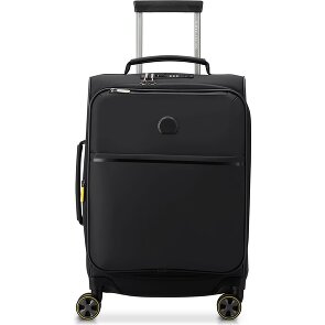 Delsey Paris Turenne Soft 4 wheels Cabin trolley 55 cm with expansion pleat