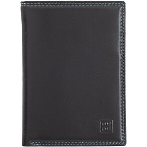 DuDu Tiberio Wallet RFID protection Genuine Leather 9.5 cm