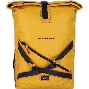 Piquadro Harper backpack leather 48 cm laptop compartment