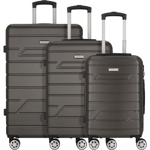 Nowi Bergamo 4 wheels Suitcase set 3-piece