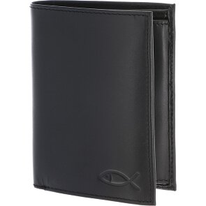 oxmox Leather Wallet RFID protection Genuine Leather 13 cm
