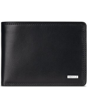 Redolz Leather Essentials QF wallet RFID leather 12 cm fold-out