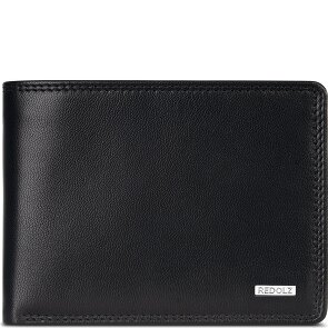 Redolz Leather Essentials QF wallet RFID leather 12 cm fold-out