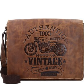 Greenburry Vintage Cafe Racer Messenger Leather 33 cm Greenburry Vintage Cafe Racer Messenger Leather 33 cm