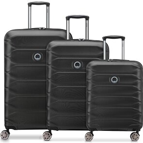 Delsey Paris Meteor 4 wheels Suitcase set 3-piece Expandable