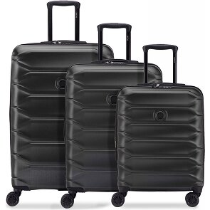 Delsey Paris Meteor 4 wheels Suitcase set 3-piece Expandable