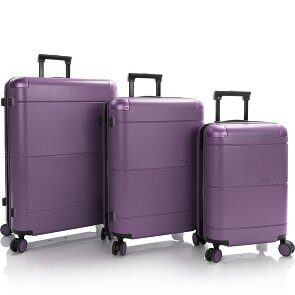 Heys Zen 4 wheels Suitcase set 3-piece with expansion pleat