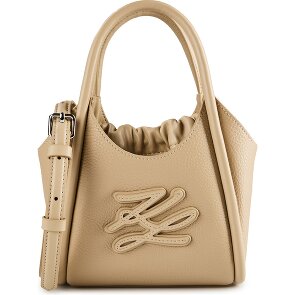 Karl Lagerfeld Autograph Handbag Genuine Leather 26 cm