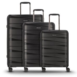 Redolz Essentials 10 3-SET 4 wheels Suitcase set 3-piece