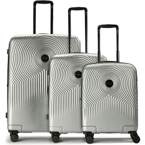 Gabol Radar 4 wheels Suitcase set 3-piece with expansion pleat