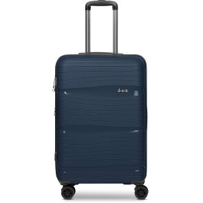 d&n Travel Line 4300-Plus 4 wheels Trolley M 65 cm with expansion pleat