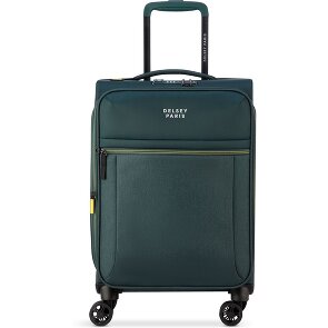 Delsey Paris Brochant 3 4 wheels Cabin trolley 55 cm with expansion pleat