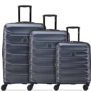 Delsey Paris Meteor 4 wheels Suitcase set 3-piece Expandable