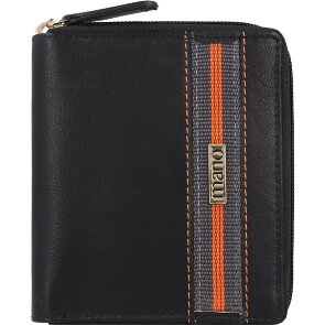 mano Don Leonardo wallet RFID leather 10 cm