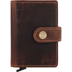 Greenburry Vintage Wallet RFID protection Leather 7.5 cm