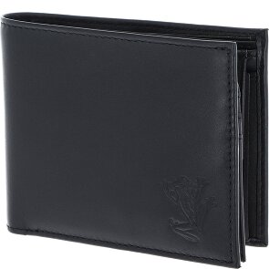oxmox Leather Wallet RFID protection Genuine Leather 12 cm