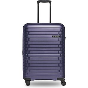 Pactastic Collection 04 THE MEDIUM + 4 wheels Trolley M 66 cm with expansion pleat