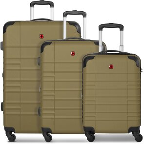 Wenger Amplar Evo 4 wheels Suitcase set 3-piece with expansion pleat