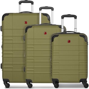 Wenger Amplar Evo 4 wheels Suitcase set 3-piece with expansion pleat