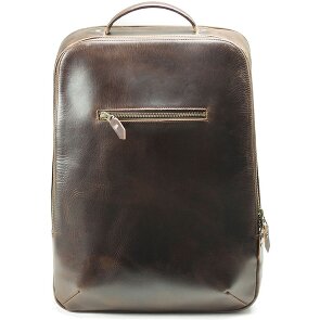 Buckle & Seam Leon backpack leather 41 cm laptop compartment Buckle & Seam Leon backpack leather 41 cm laptop compartment