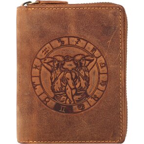 Greenburry Vintage zodiac wallet leather 10 cm Greenburry Vintage zodiac wallet leather 10 cm