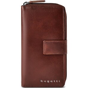 Bugatti Valencia Wallet RFID protection Genuine Leather 19 cm