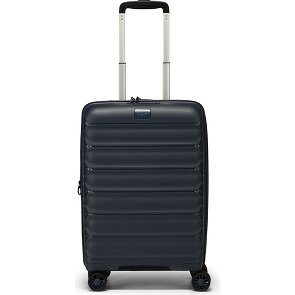 d&n Travel Line 4700 4 wheels Cabin trolley 55 cm with expansion pleat