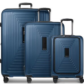 Redolz Essentials 14 4 wheels Suitcase set 3-piece Expandable